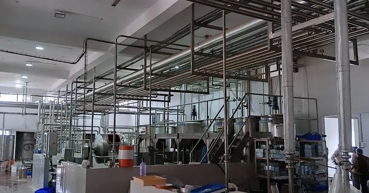Processing floor at the Dewas facility