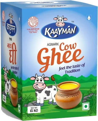 Kaayman Cow Ghee 15 kg institutional pack