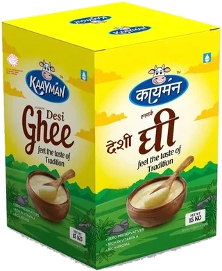 Kaayman Desi Ghee 15 kg institutional pack